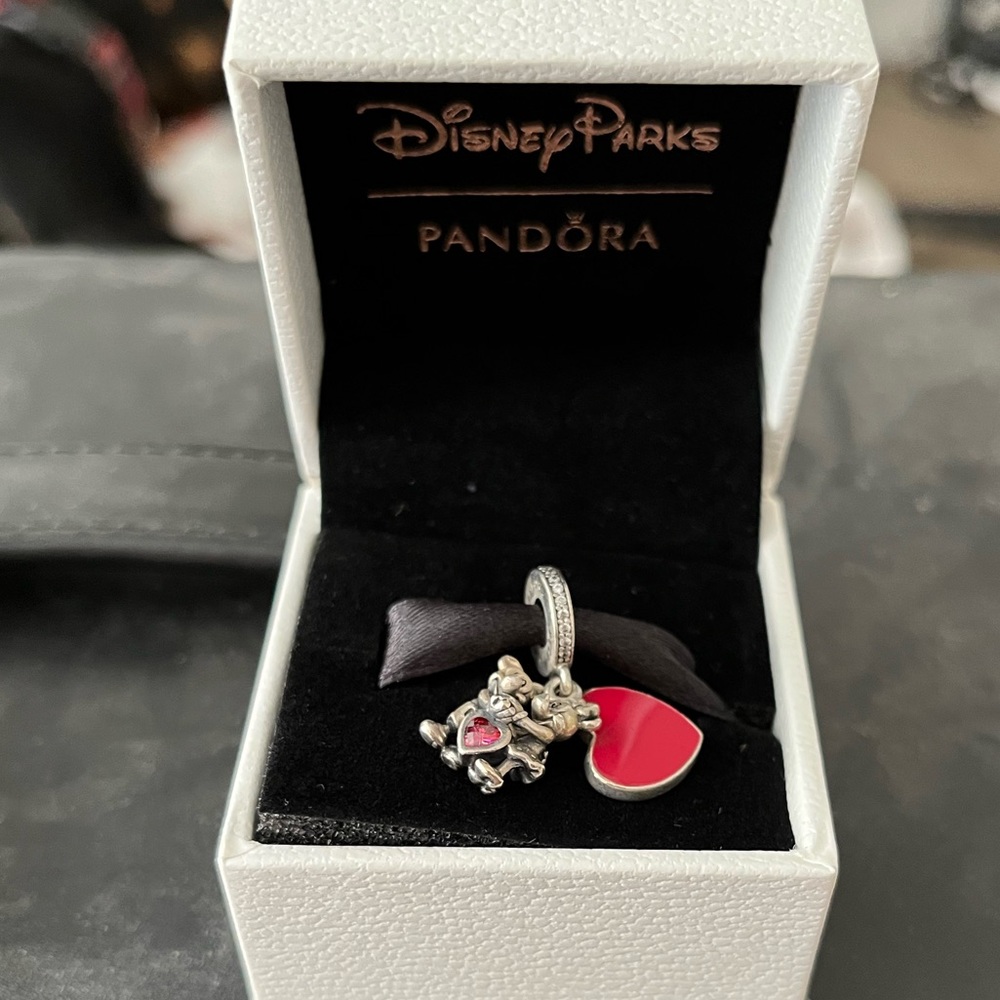 disney parks pandora mickey and minnie love charm